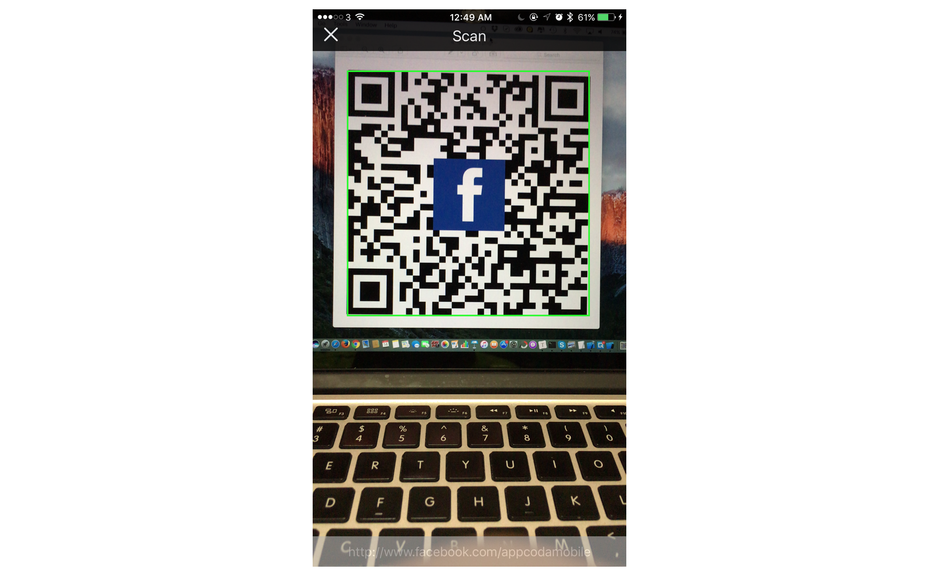 圖 11.1. QR code 讀取器範例