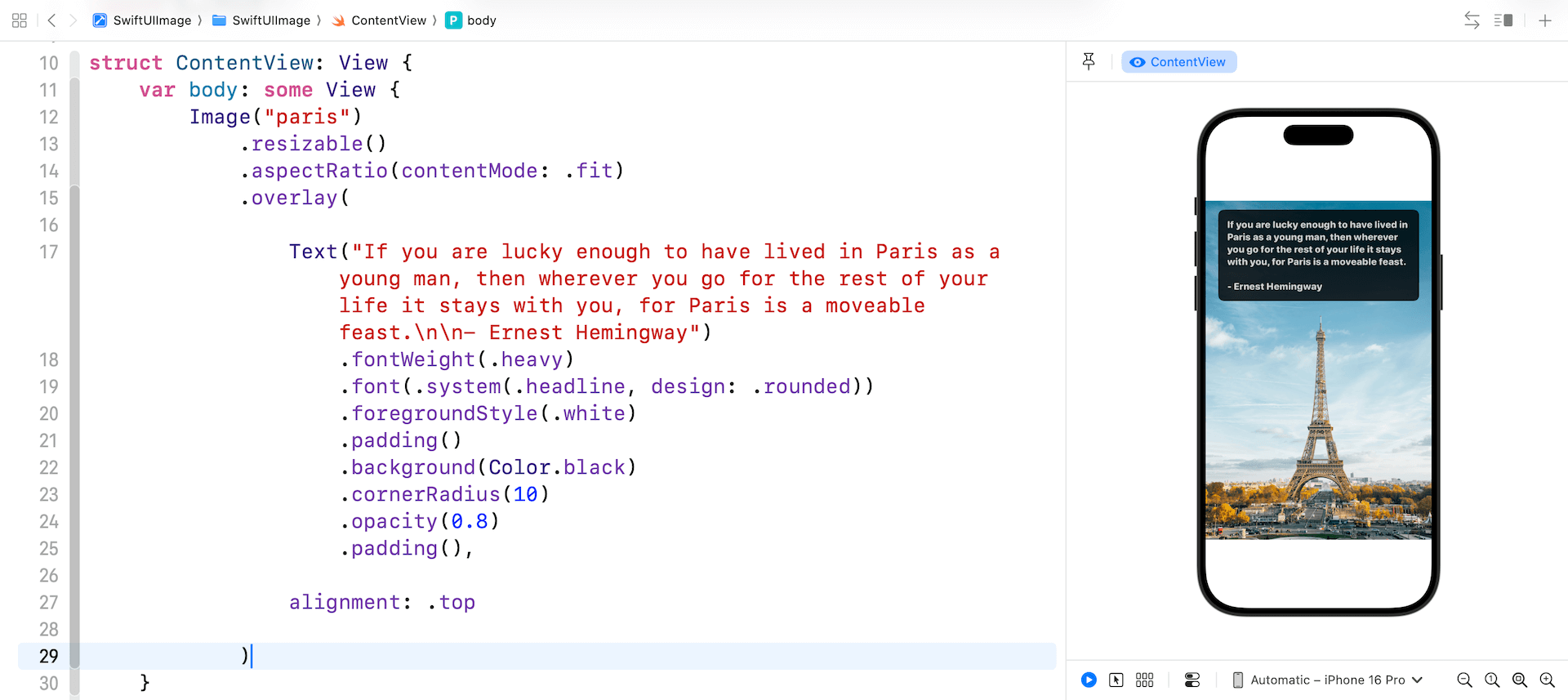 圖3.16 在目前的圖片上應用重疊